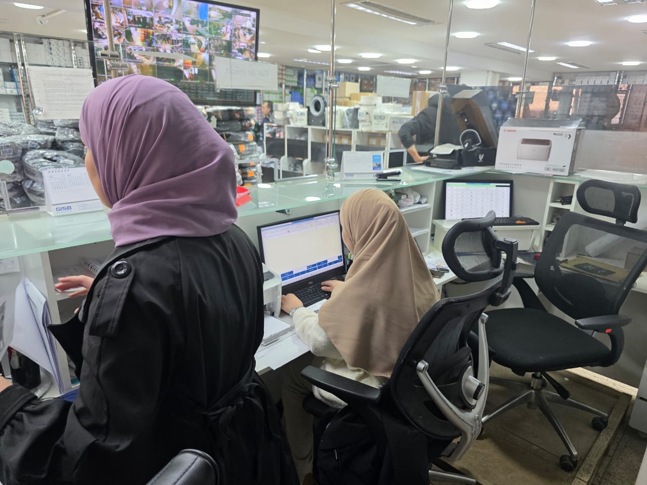 Les assistantes commerciaux 