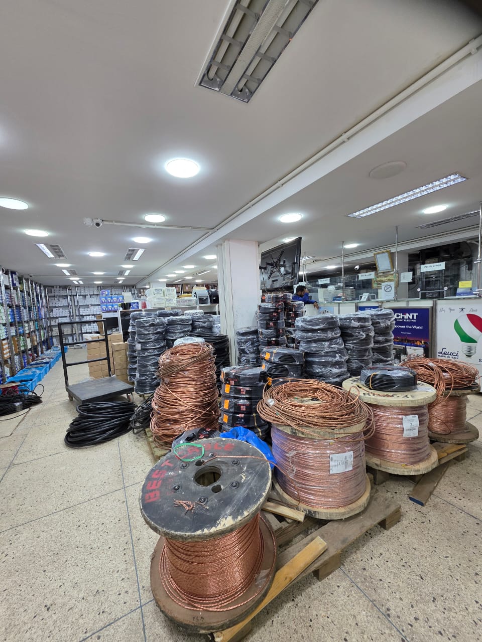 cuivre et cables